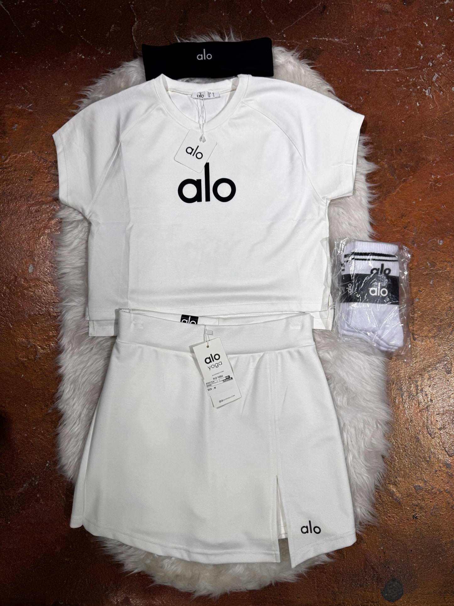 Crop T-Shirt Etek Takım