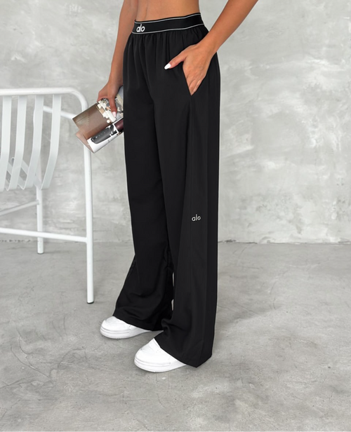 Lastikli Bol Paça Pantolon