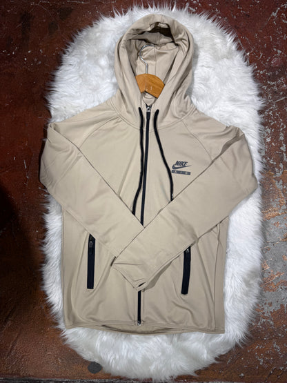 Tam Fermuarlı Kapüşonlu Sweatshirt