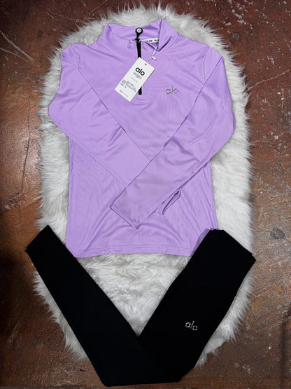 Premium Yarım Fermuarlı Sweatshirt Tayt Takım