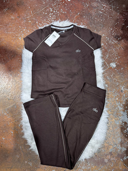 Biyeli T-Shirt Pantolon Takım