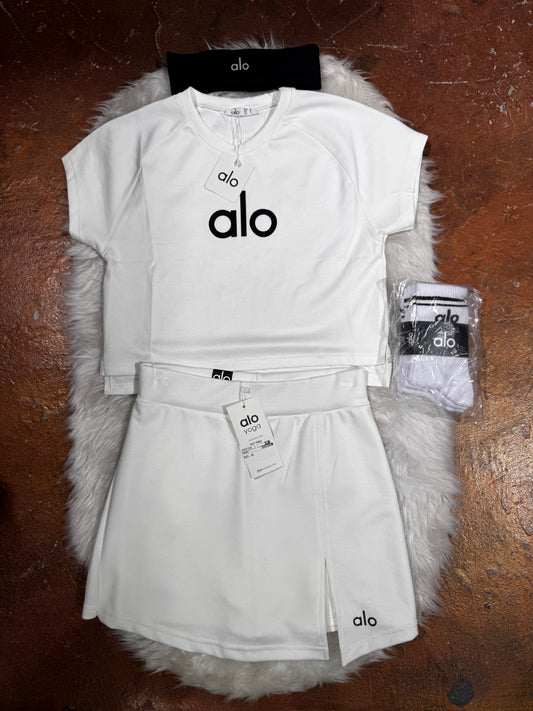 Crop T-Shirt Etek Takım