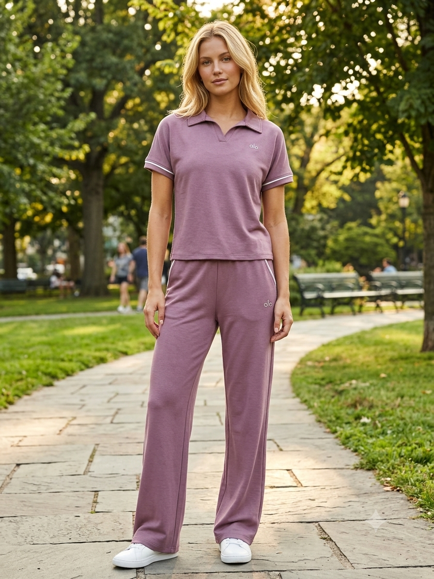 Polo Yaka T-Shirt Pantolon Takım
