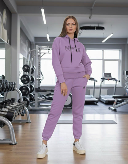 Kapüşonlu Sweatshirt Jogger Eşofman Takım