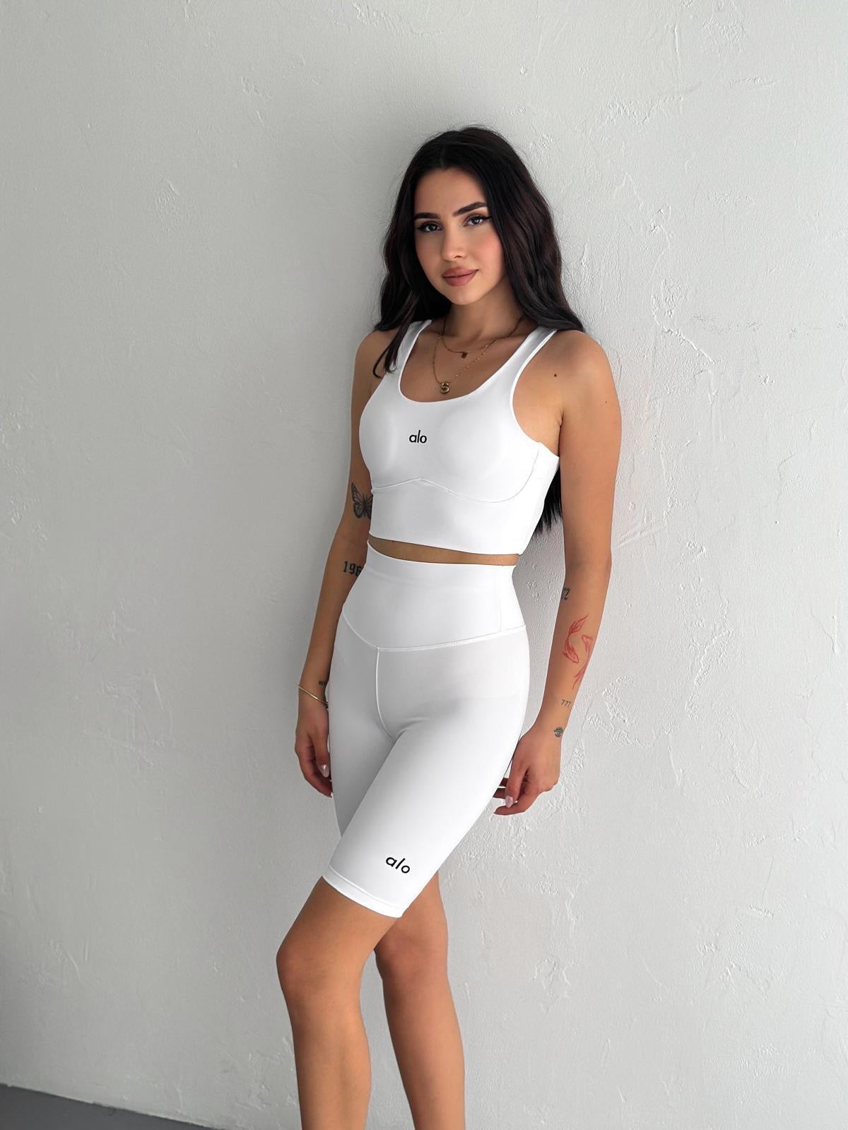 Büstiyer Şort Tayt Takım