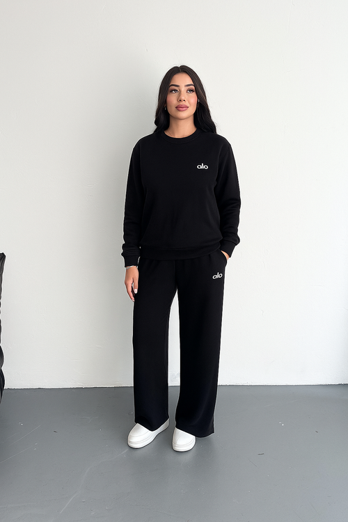 Sweatshirt Palazzo Pantolon Takım