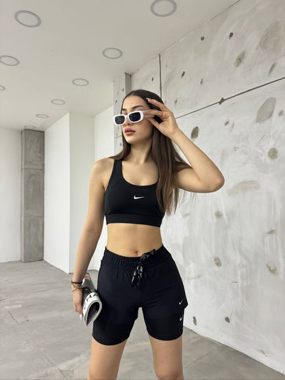 Büstiyer Şort Tayt Takım