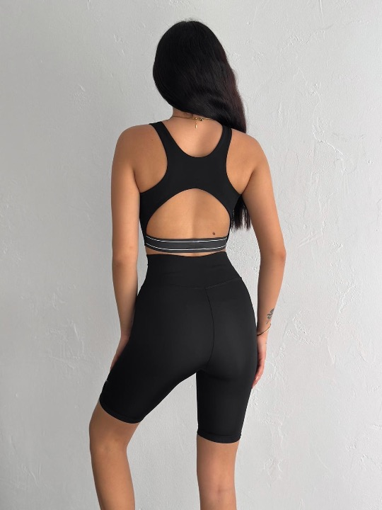 Büstiyer Şort Tayt