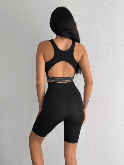 Büstiyer Şort Tayt