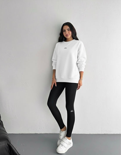 Klasik Sweatshirt Tayt Takım