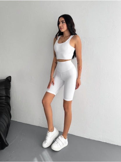 Büstiyer Şort Tayt