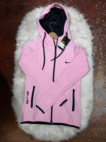 Tam Fermuarlı Kapüşonlu Sweatshirt
