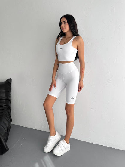 Büstiyer Şort Tayt Takım