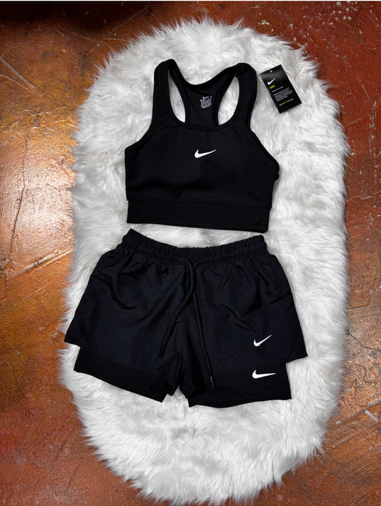 Büstiyer Şort Tayt Takım