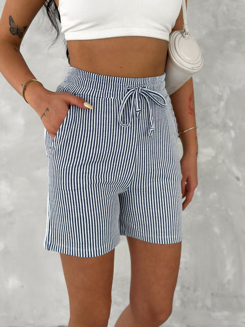 Çizgili Şort