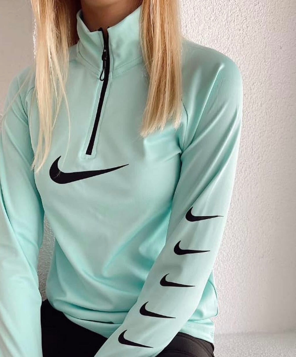 Yarım Fermuarlı Sweatshirt Tayt Takım