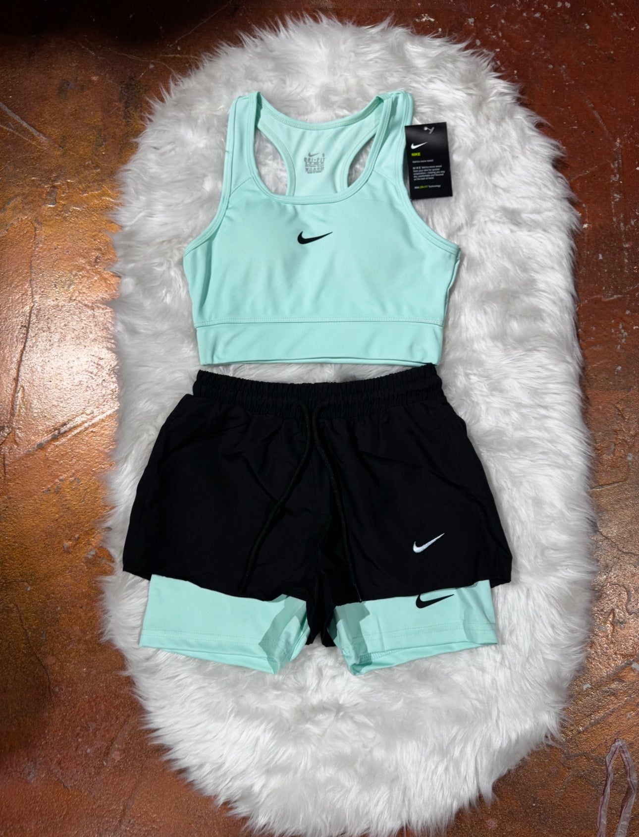 Büstiyer Şort Tayt Takım