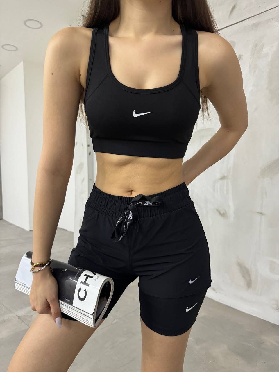 Büstiyer Şort Tayt Takım