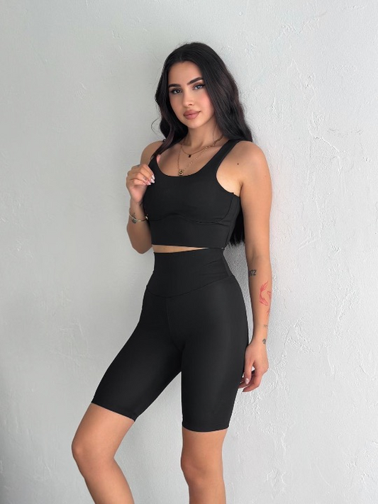 Büstiyer Şort Tayt