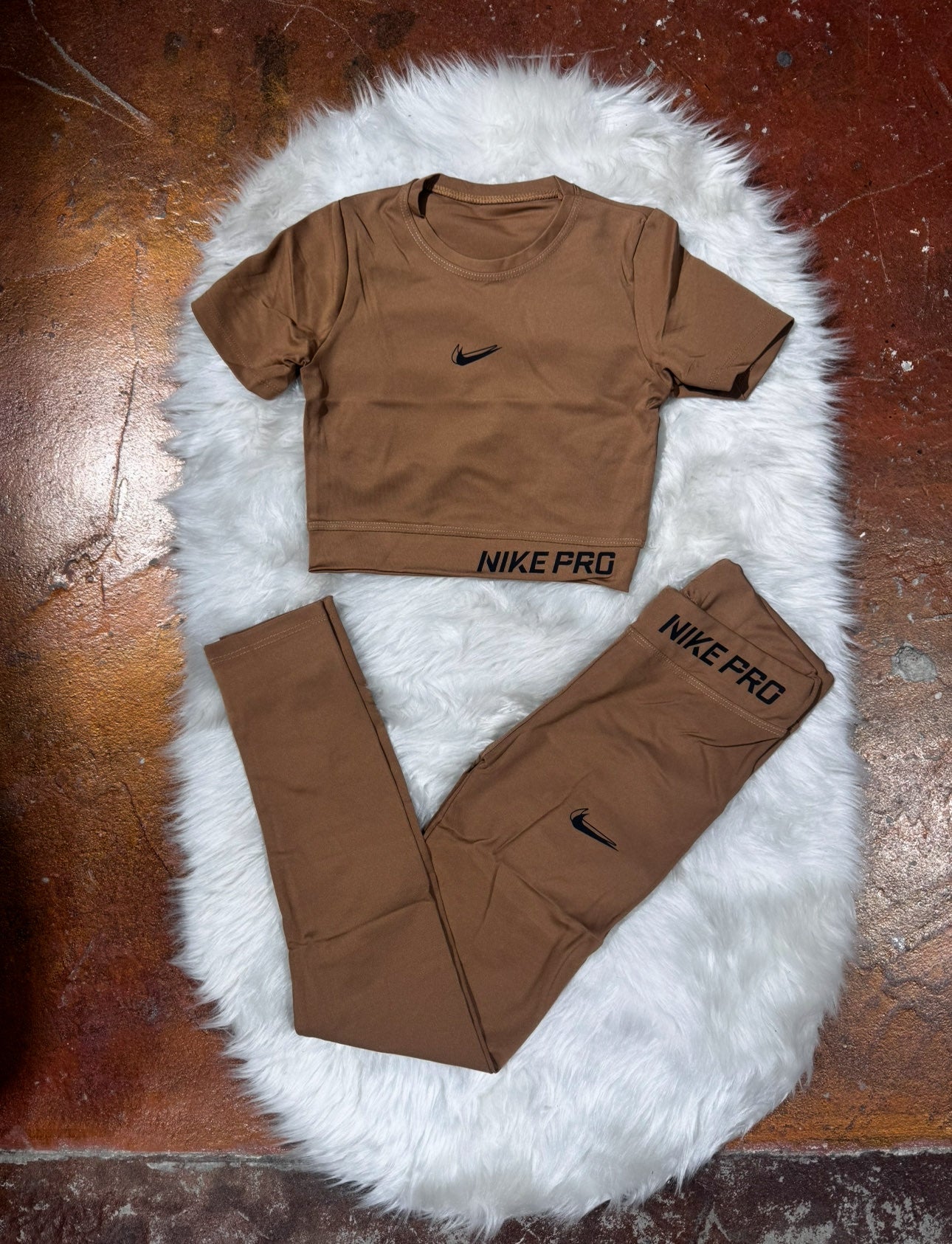 Yarımkol Crop Pro Tayt Takım